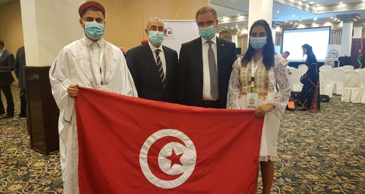 مشاركة تونسية متميزة في فعاليات اللقاء 17 لشباب العواصم العربية بعمّان