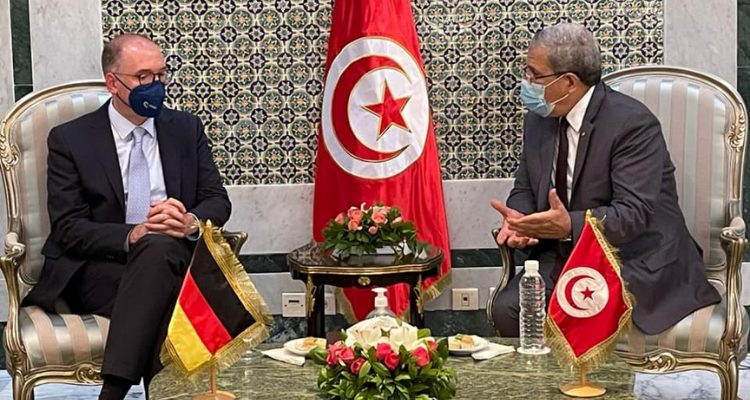 الجرندي يلتقي نائب وزير الخارجية الألماني لتباحث العلاقات بين البلدين