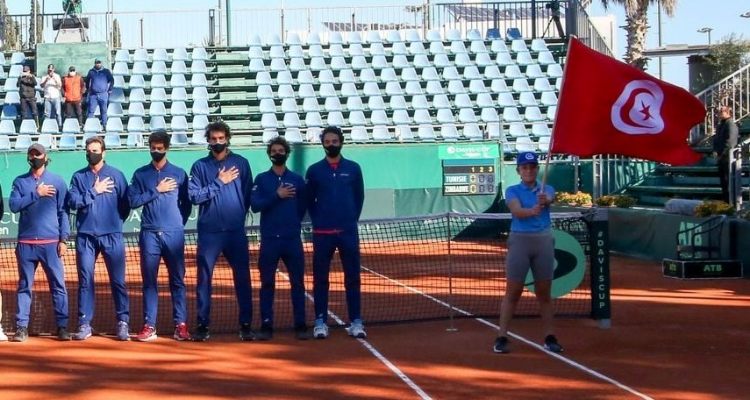 إنجاز تاريخي لمنتخب التنس التونسي في كأس ديفيز