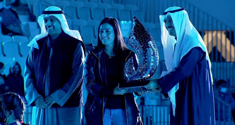 تكريم البطلة التونسية أنس جابر في الكويت