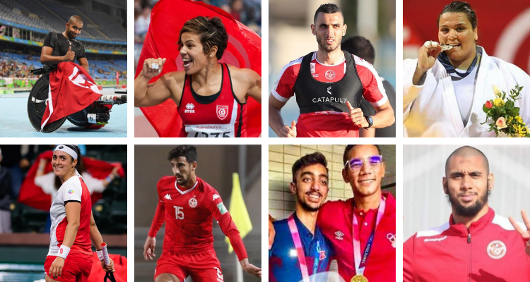 وات: قائمة الرياضيين التونسيين المرشحين للمنافسة على لقب الافضل لعام 2021
