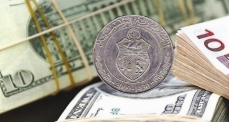تدحرج قياسي جديد لسعر الدينار التونسي أمام الدولار