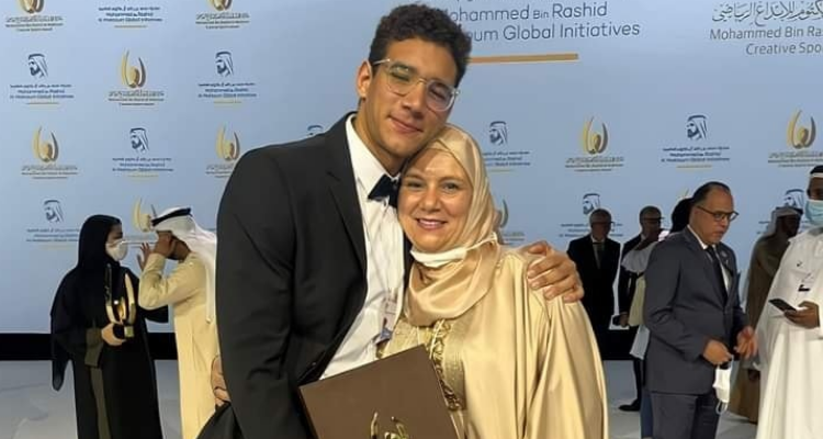 البطلان أيوب الحفناوي ووليد كتيلة يفوزان بجائزة محمد بن راشد للإبداع الرياضي 2021