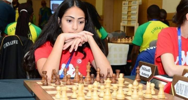 أمان الميلادي تفوز ببطولة افريقيا للشطرنج صنف اقل من 18سنة