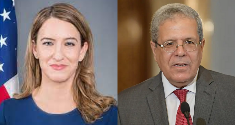 عثمان الجرندي يؤكد على أهمية العلاقات التونسية الأمريكية خلال لقائه بمساعدة وزير الخارجية الأمريكي لشؤون الشرق الأدنى.