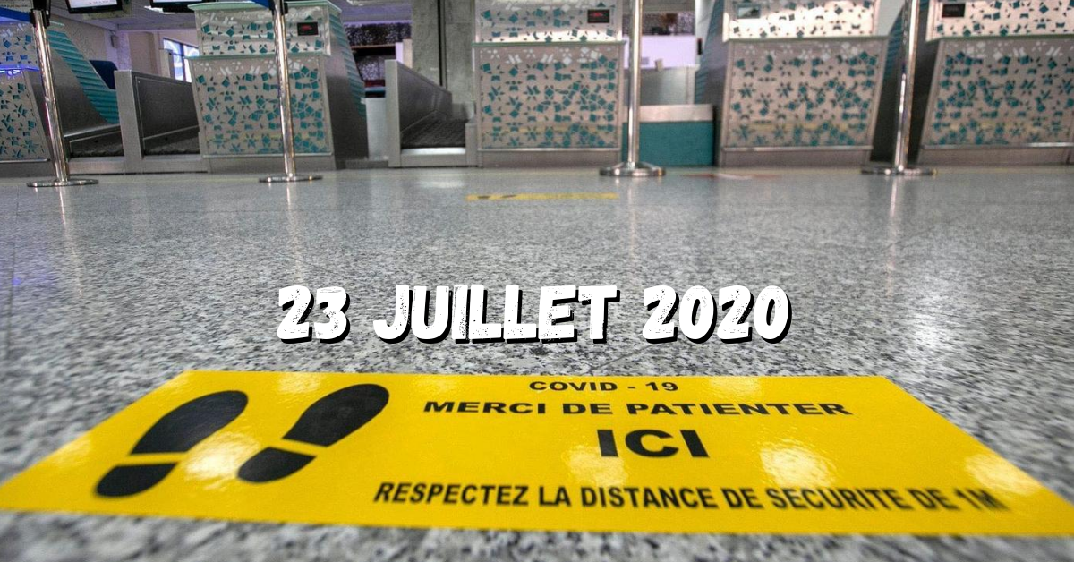 COVID-19: nouvelle classification des pays selon leur situation épidémique (23 juillet)
