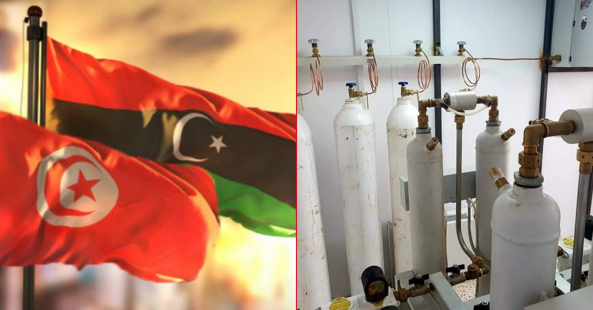ليبيا : تعبئة 12 ألف لتر من الاوكسيجين لإرسالها إلى تطاوين