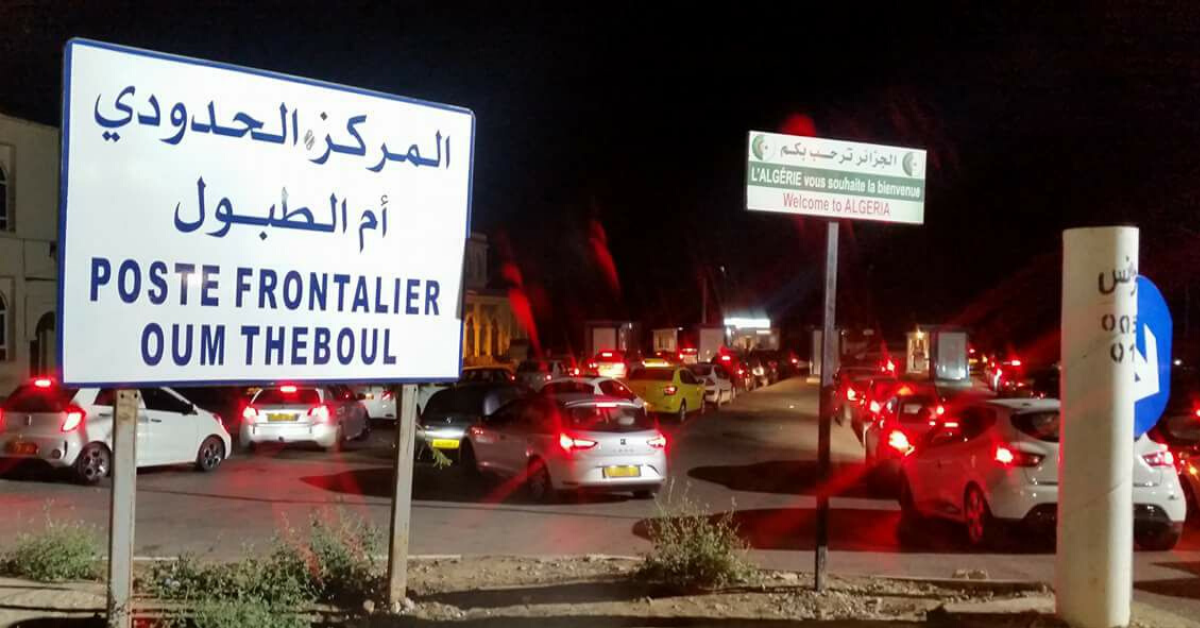 تأمين عودة 350 تونسيا كانوا عالقين بالجزائر عبر المركز الحدودي أم الطبول
