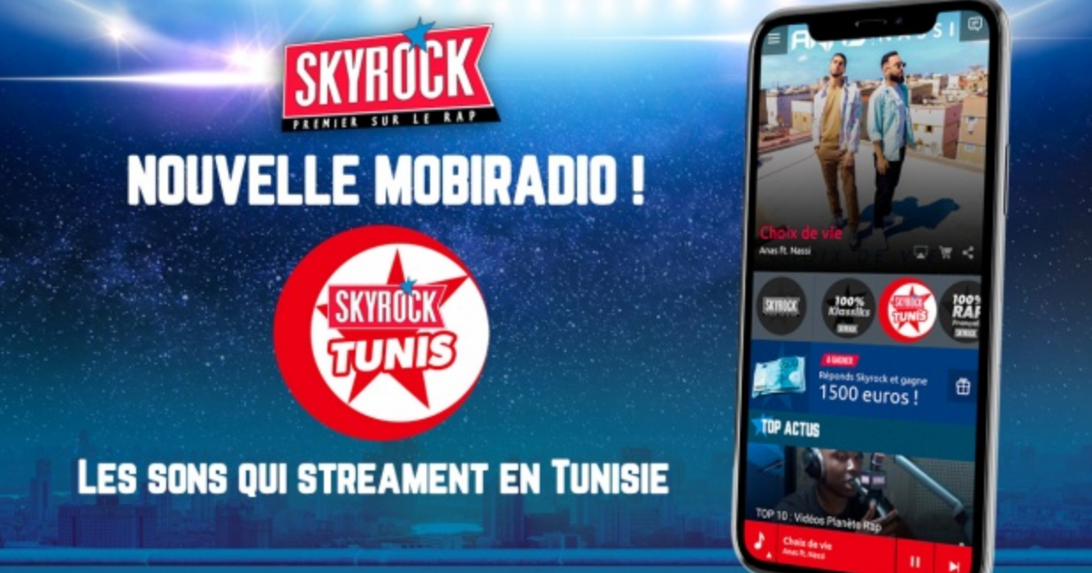 Skyrock Tunis est enfin lancée