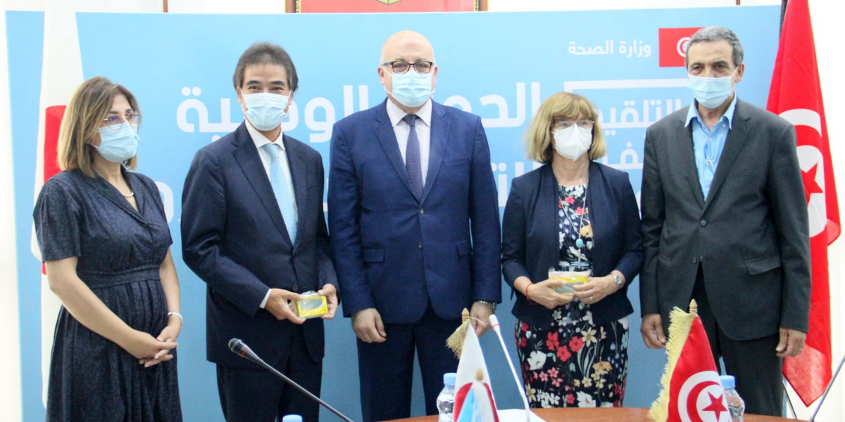 تونس تستلم هبة يابانية جديدة لدعم سلسلة التبريد المتعلقة بكوفيد-19